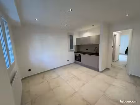 appartement t2 34m2 refait à neuf entièrement cuisine équipé moderne très belle prestation