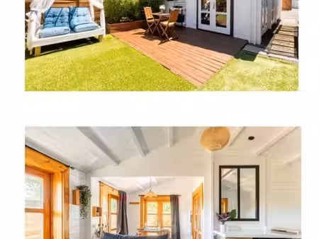 bail mobilité 590euros/mois - charmant cottage meublé avec jardin et baignoire balnéo - bo