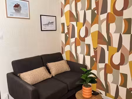 studio 25m2 meublé + terrasse