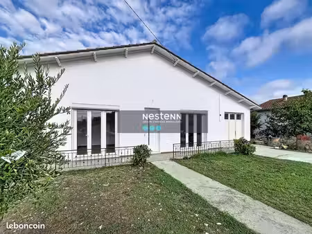 maison plein pied jardin garage (rive droite)