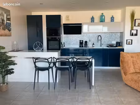 appartement 3 pièces 73 m2 dernier étage vue mer