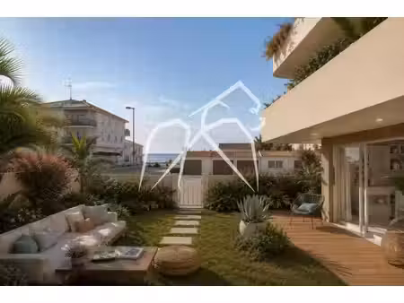 appartement t2 50m² | terrasse + jardin |