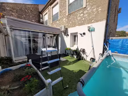 fleury d'aude vente en nue-propriété appartement de type 3 b