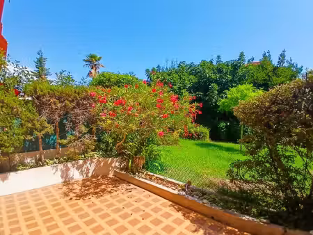 beaulieu-sur-mer – appartement 3 pièces avec terrasse et jardin privatif