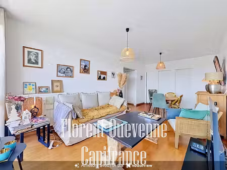 appartement 2 pièces rénové avec balcon  parking et cave