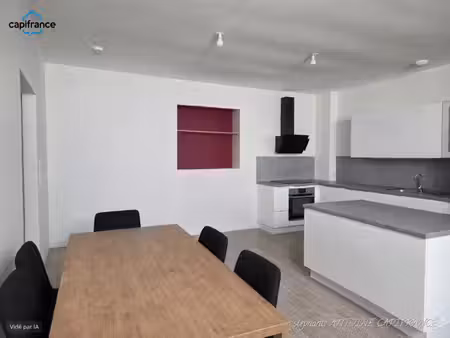 orthez – appartement t4 de 83 m² – 3 chambres – rez-de-chaussée – parking privatif