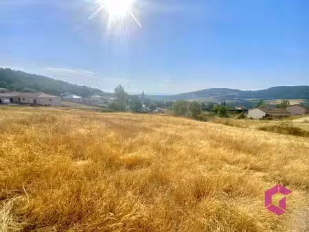 rareté à vinzieux : magnifique terrain constructible de 1293