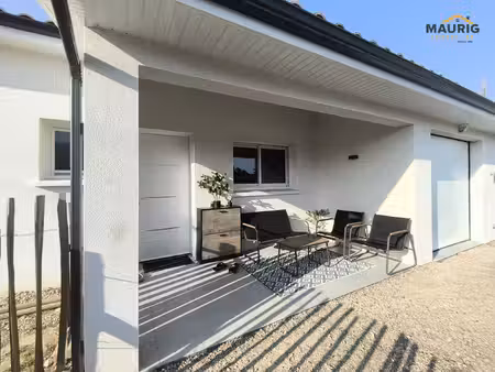 maison neuve en location avec terrasse à gontaud-de-nogaret