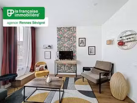 location appartement 2 pièces meublé à rennes jeanne d'arc (35000) : à louer 2 pièces meub