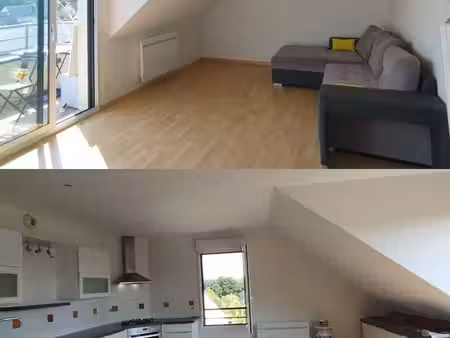 t3 meublé centre moëlan sur mer