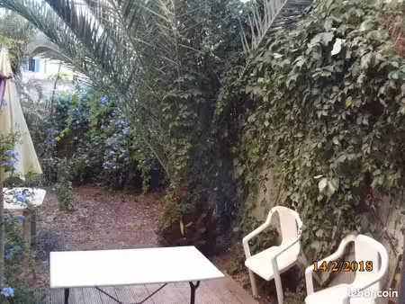 t1 meublé climatisé garage 2 roues jardinet toulon ouest