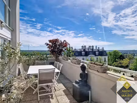duplex f5 avec terrasses dernier étage avec ascenseur