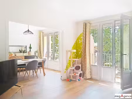 nantes hippodrome - t4 au calme avec balcon  garage et stationnement extérieur
