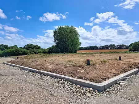 terrain constructible viabilisé à vendre