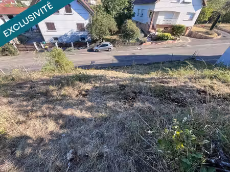 terrain constructible à vendre