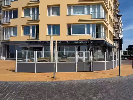 schitterend vernieuwd restaurant / tearoom – toplocatie zeedijk – zonneterras