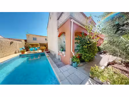 magnifique villa piscine - 120m² - frontignan - septembre a juin