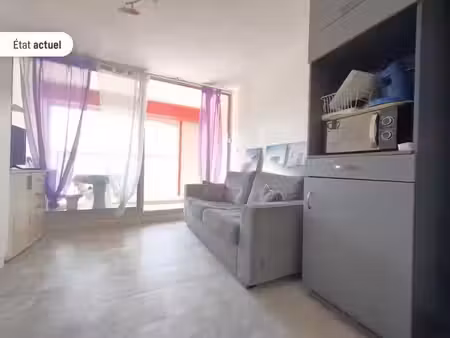 vente appartement 1 pièce 19 m² le grau-du-roi (30240)