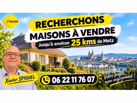 achat maison 5 pièces 180m² saulny 57140