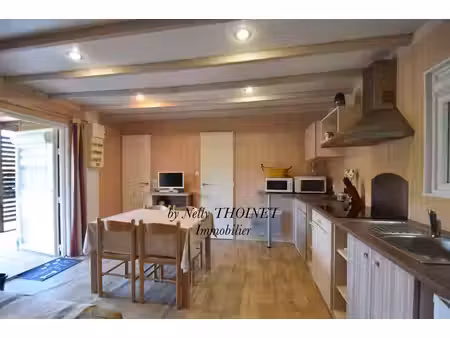 dépt.63  proche super besse  egliseneuve d'entraigues  chalet de loisirs  35 m2  3 chambre