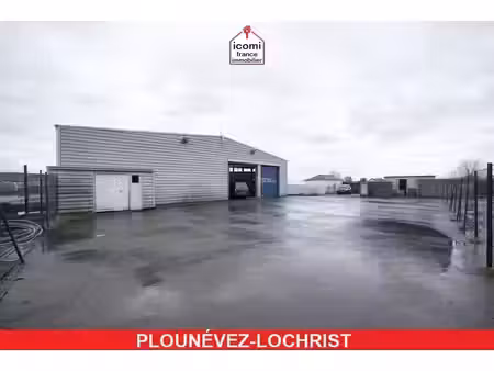 vente garage 370 m² plounévez-lochrist (29430)