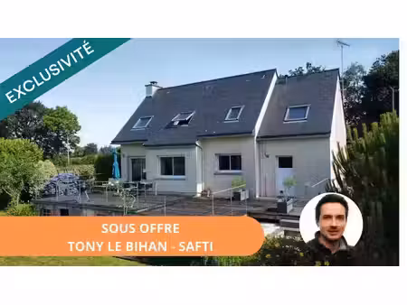 vente maison 6 pièces 125 m² à gourlizon (29710)  334 000 €