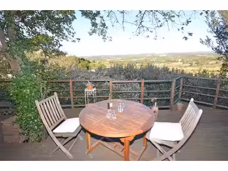 ancienne bergerie rénovée avec jardin  terrasse et vue proche de minerve