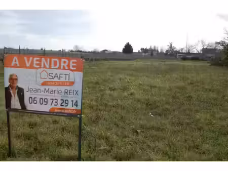 vente terrain 766 m² saint-ciers-sur-gironde (33820)