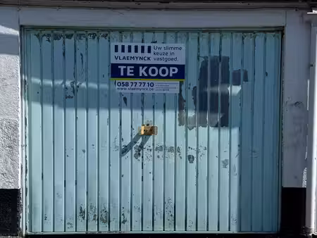 garage te koop in de panne