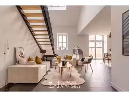 unique loft bucolique dans un ancien chai de caractère