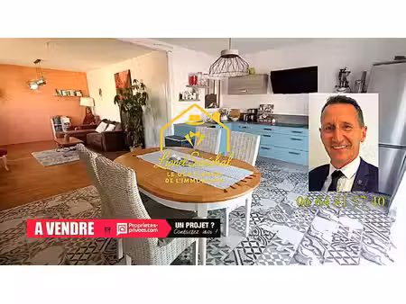 maison lumineuse entièrement rénovée et peu énergivore de 85 m2 sur une parcelle de plus d