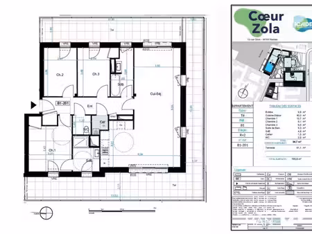 appartement de luxe à vendre dans le quartier centre ville
