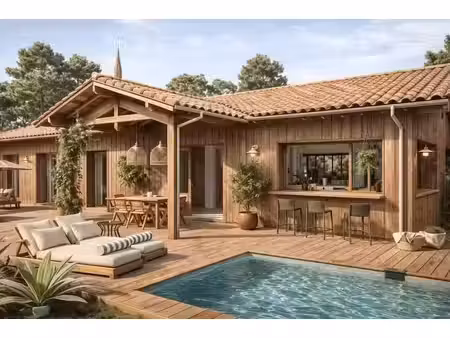 vente maison neuve 130 m² à saint-julien-en-born (40170)  990 000 €