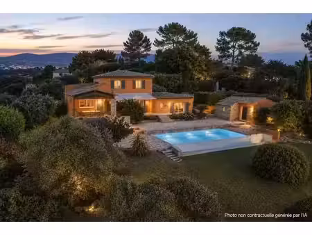 vente villa 5 pièces à valbonne (06560)  1 295 000 €