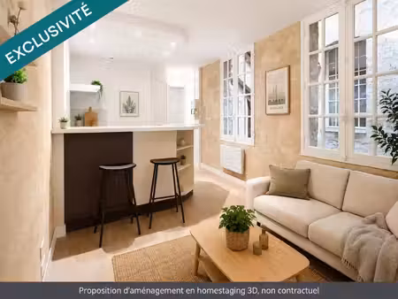 vente appartement 1 pièce 17 m² bordeaux (33000)