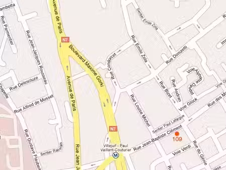 location meublée appartement 1 pièce 14 m² à villejuif (94800)  690 €