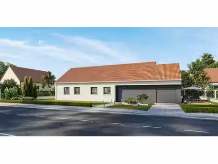 terrain avec maison neuve à vendre