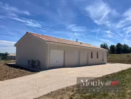 maison neuve plain pied trespoux rassiels