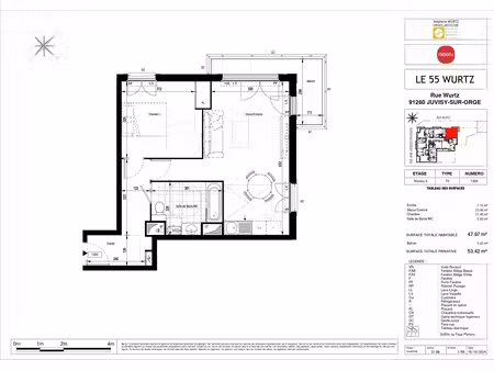 appartement t2