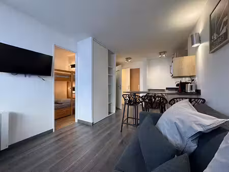 studio sur les pistes à tignes val claret