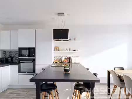 inzinzac-lochrist - maison 95m² - vie de plain pied - 3 chambres - jardin - garage