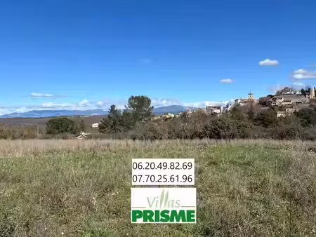 vente terrain 1000 m² à montmeyan (83670)  90 000 €