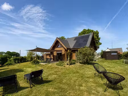 maison en bois massif de 149 m2