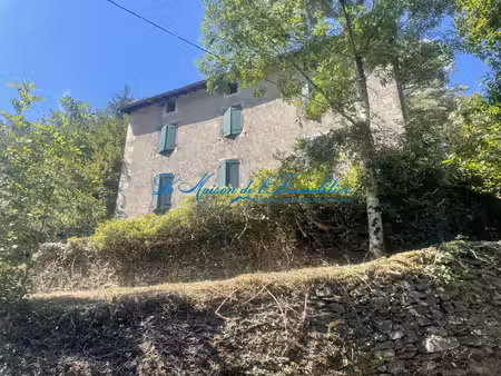 au coeur de la vallée borgne  mas en pierres avec clède sur 9
