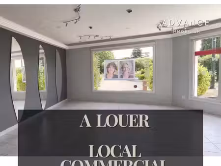 local commercial - axe passant - visibilité excellente