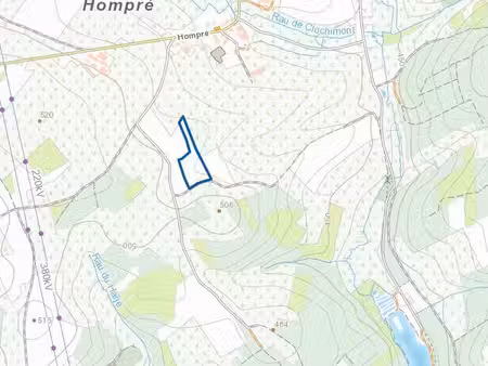 terrain situé en zone agricole (près du village de hompré)