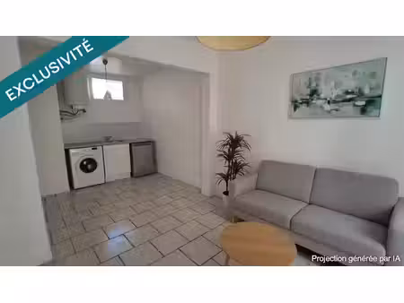 vente maison 3 pièces 31 m² à petit-couronne (76650)  65 000 €