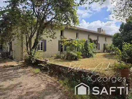 vente maison 8 pièces 282 m² à cleyrac (33540)  449 000 €