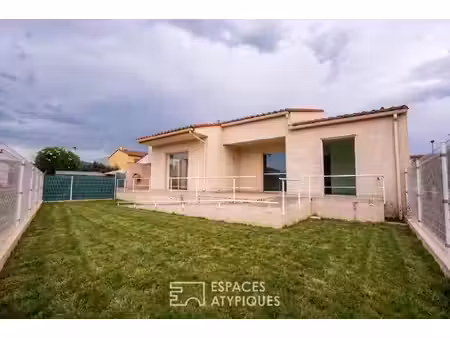 villa de plain-pied en plaine du roussillon