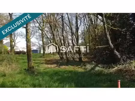 vente terrain 1240 m² limerzel (56220)